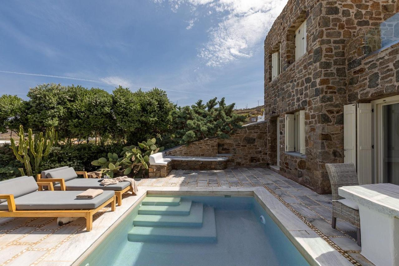 Mykonos Dream Villas Ftelia  Eksteriør billede