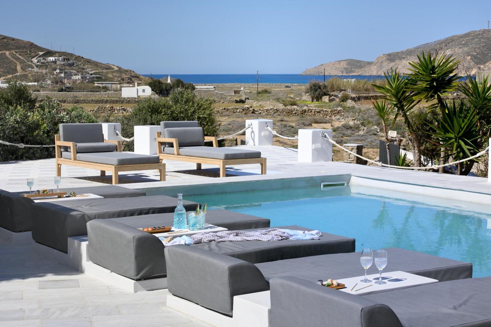 Mykonos Dream Villas Ftelia  Eksteriør billede