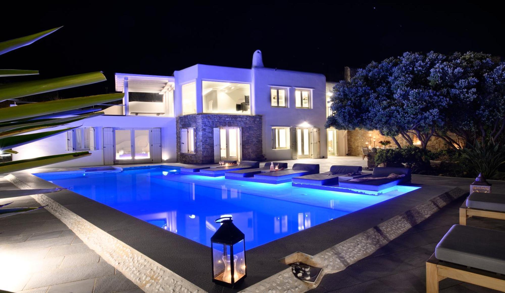 Mykonos Dream Villas Ftelia  Eksteriør billede