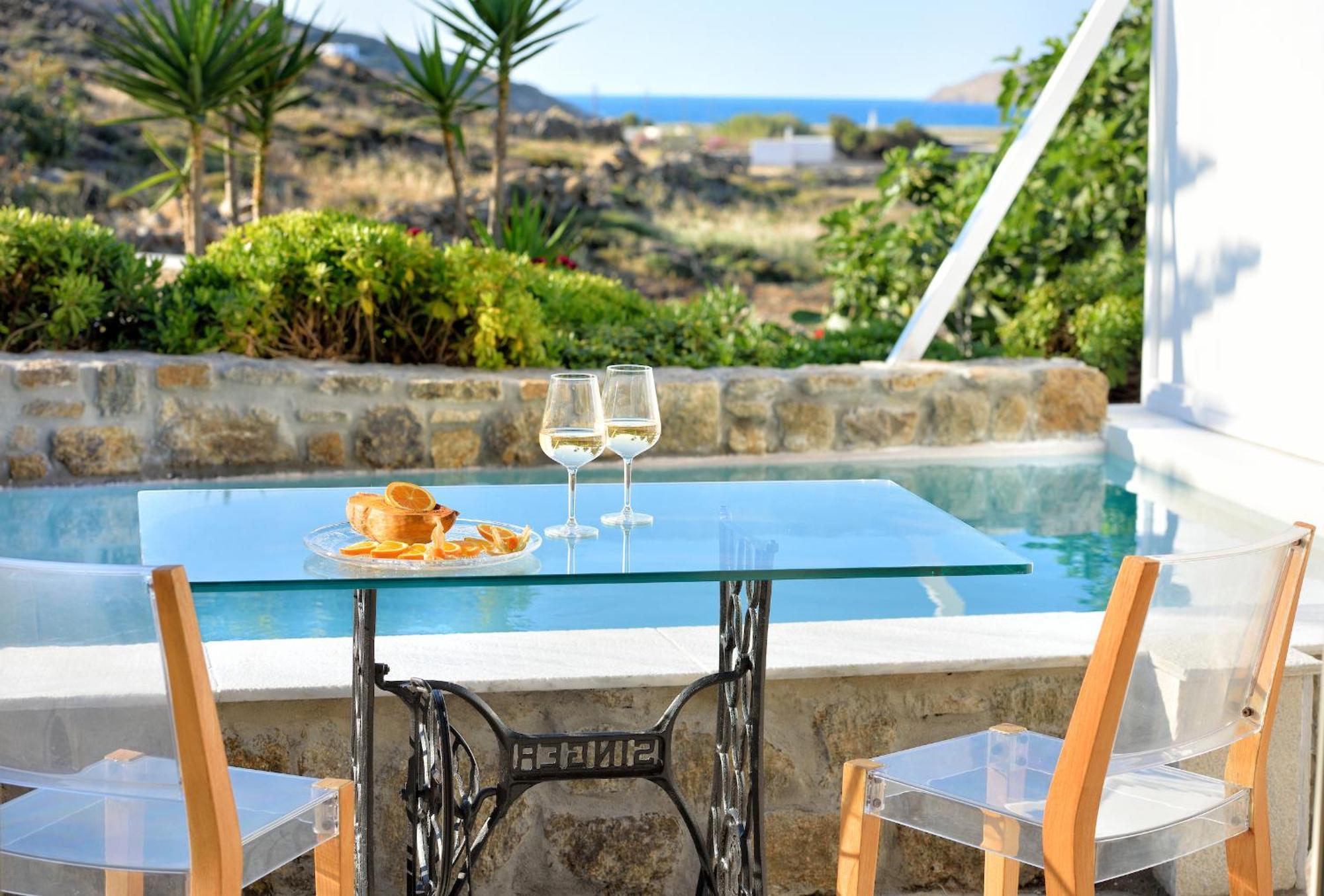 Mykonos Dream Villas Ftelia  Eksteriør billede