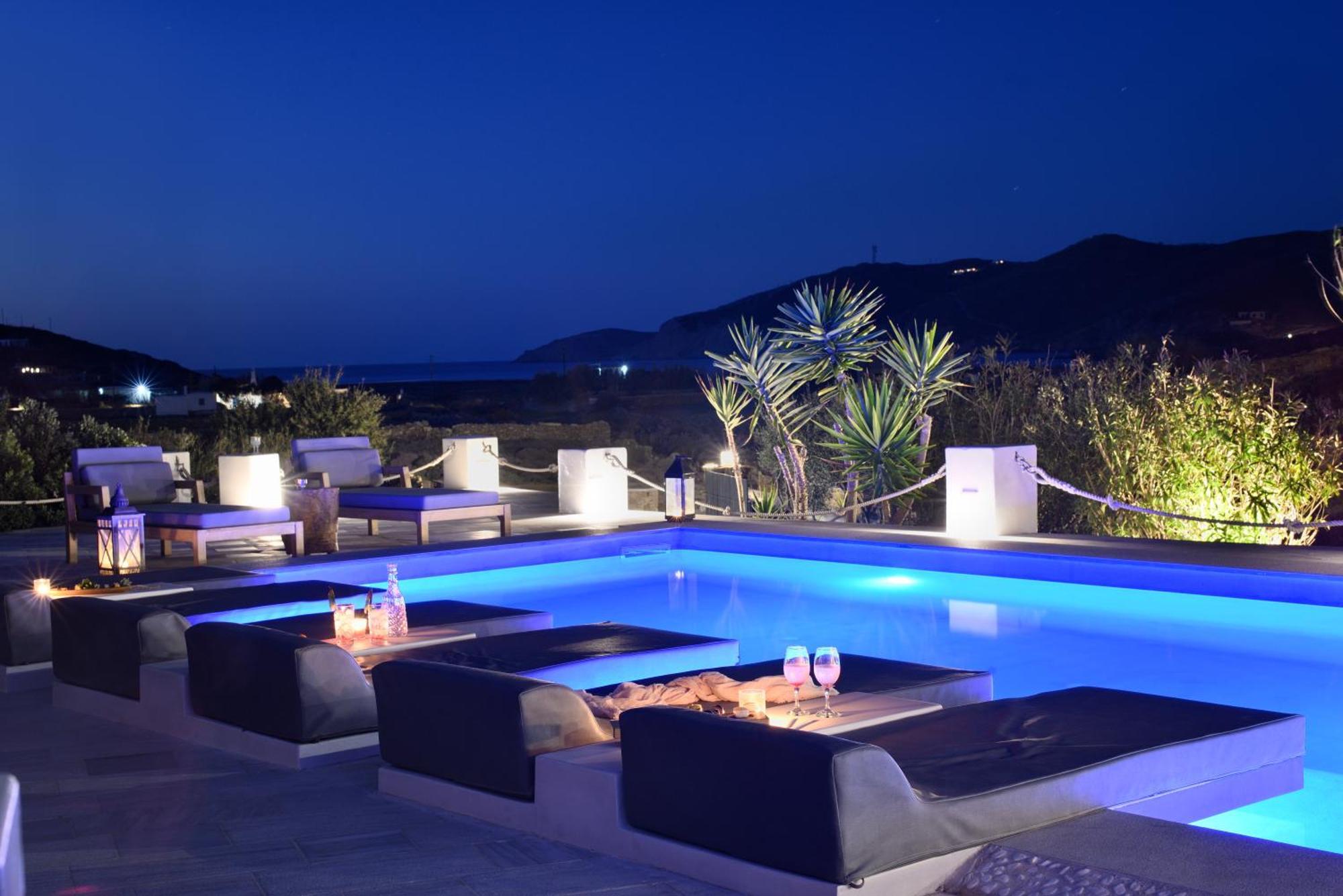 Mykonos Dream Villas Ftelia  Eksteriør billede