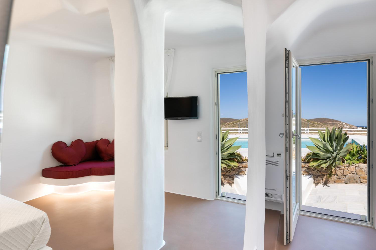 Mykonos Dream Villas Ftelia  Eksteriør billede